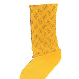 2 Pieces Khaddar Embroidered Mustard Color Unstitched Suit by humaiza fabric