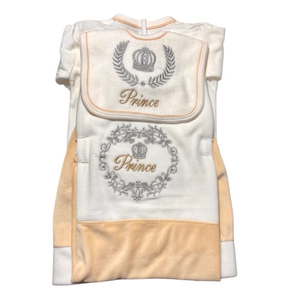 Pack Of 6 Pieces Embroidered Print Baby Suit By Humaiza Fabric