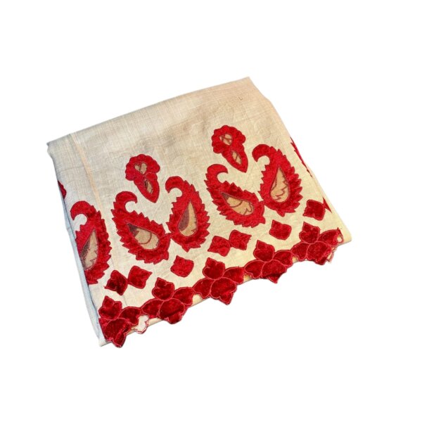 Embroidered Winter Woolen Shawl / Chaddar - Large