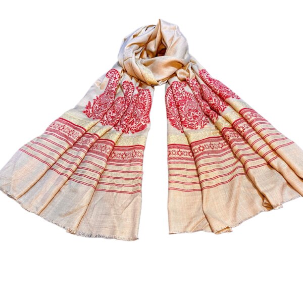 Warm Winter Bordered Shawls/Chaddar By Humaiza Fabric