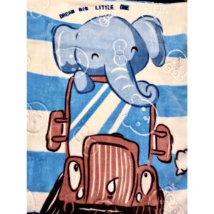 Elephant Soft & Warm Baby Blanket By Humaiza Fabric