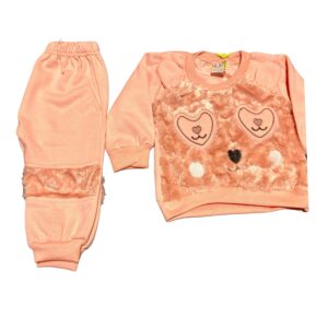 baby fluffy cute pandas full dress by humaiza fabric