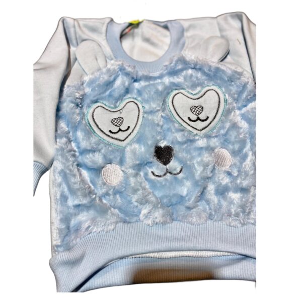 baby fluffy cute pandas full dress by humaiza fabric