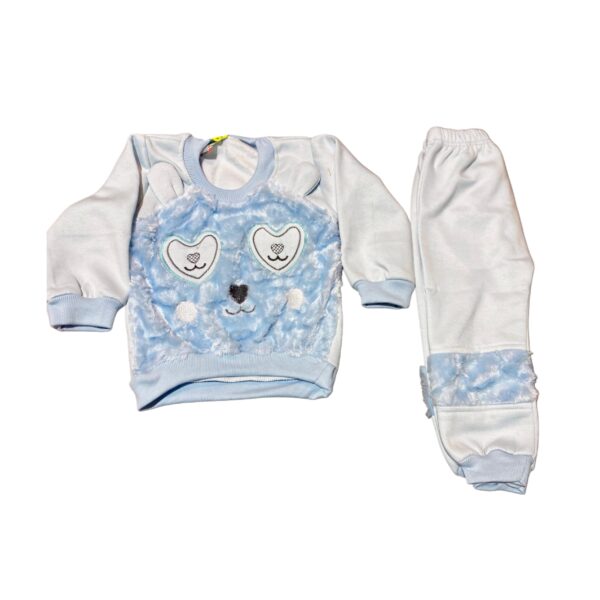 baby fluffy cute pandas full dress by humaiza fabric